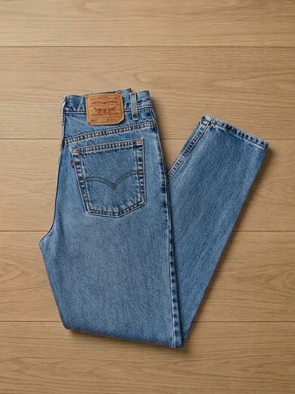 Vintage 90s Levi's 512 Slim Fit Tapered Leg Mom Jeans Made in USA - Misses 8 M